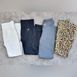 Leggings bundle. Gymshark TYC CLS